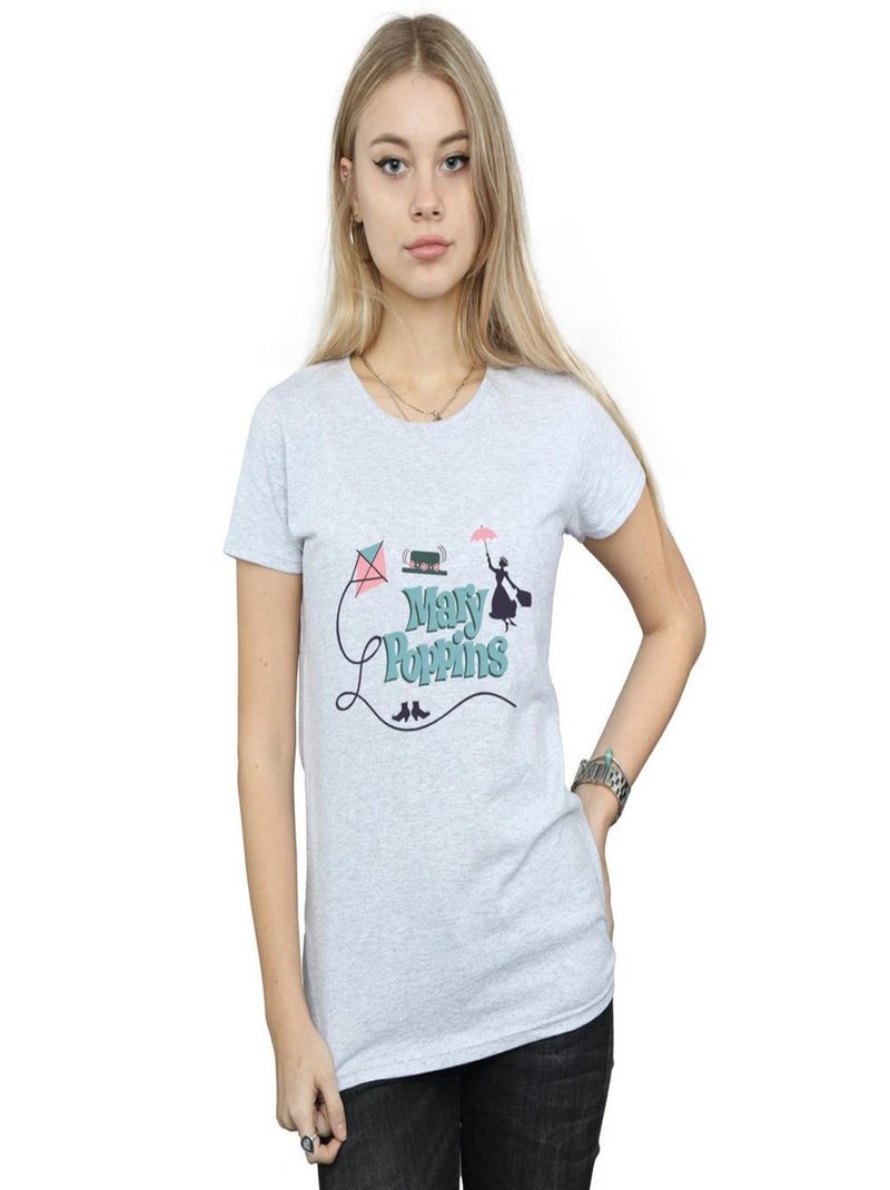 Disney - T-shirt Gris chiné - Kiabi