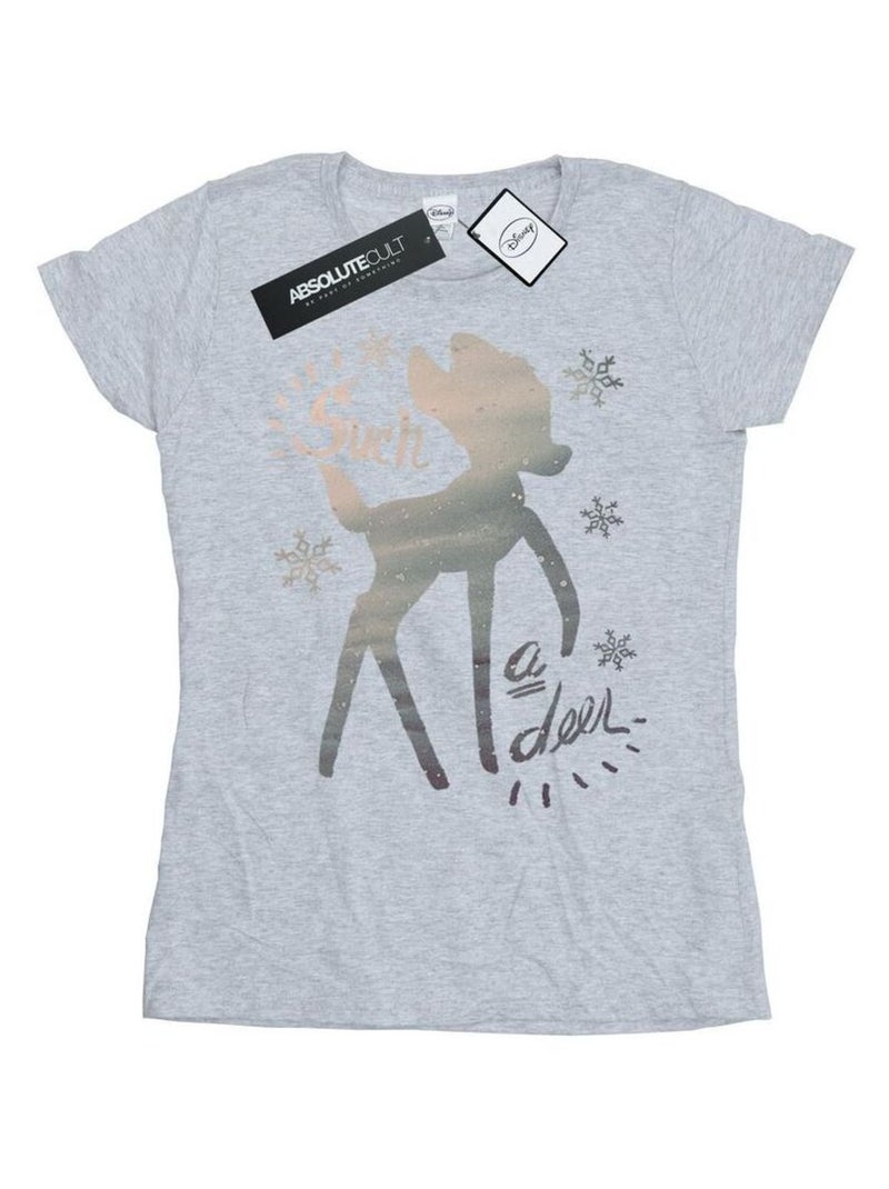 Disney - T-shirt Gris chiné - Kiabi