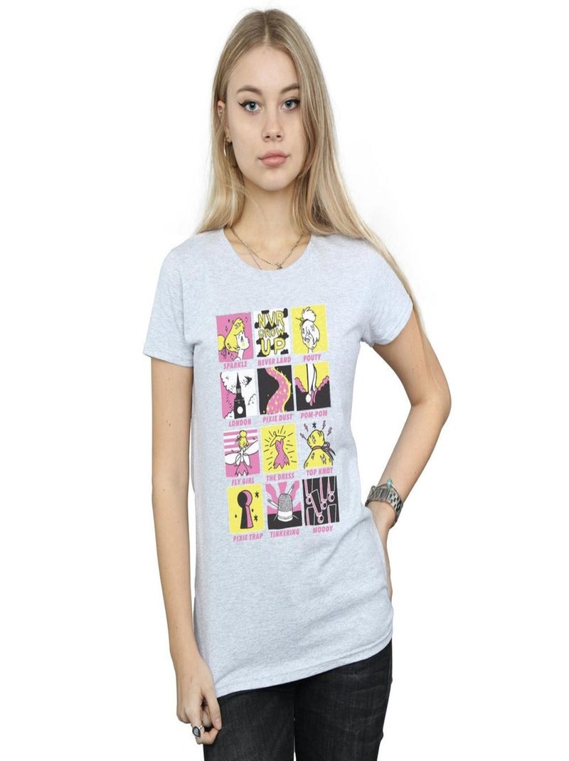 Disney - T-shirt Gris chiné - Kiabi