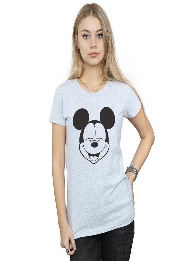 Disney - T-shirt Gris chiné - Kiabi