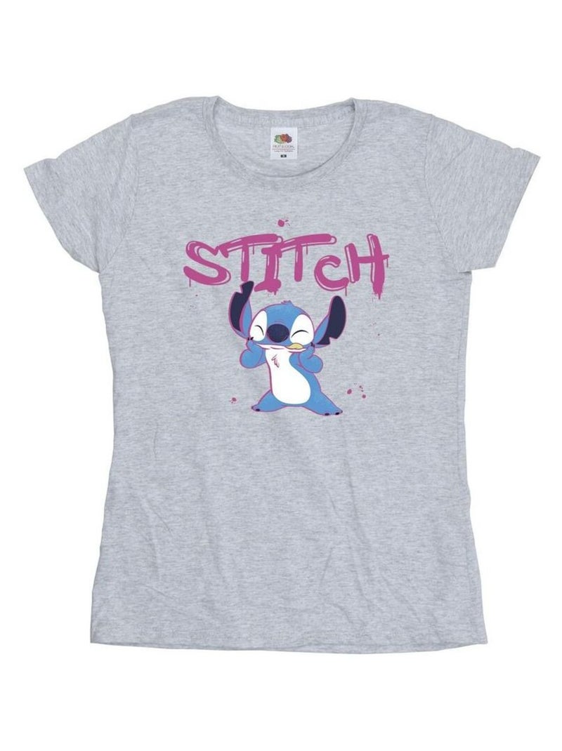 Disney - T-shirt Gris chiné - Kiabi