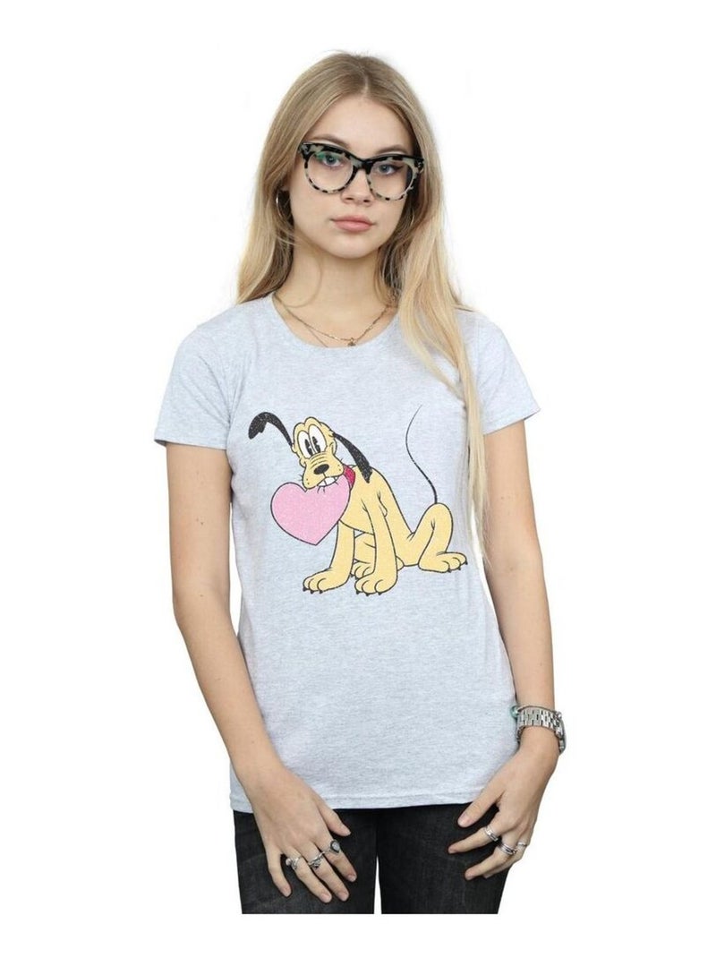 Disney - T-shirt Gris chiné - Kiabi
