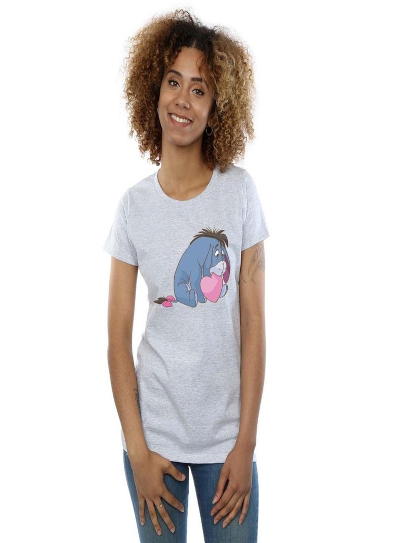 Disney - T-shirt Gris chiné - Kiabi