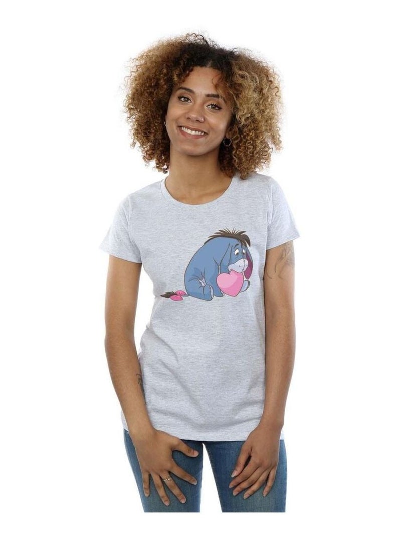 Disney - T-shirt Gris chiné - Kiabi