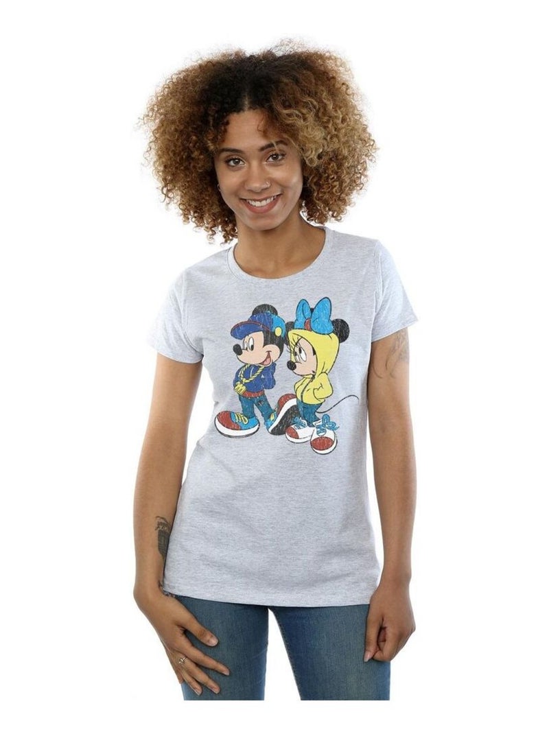 Disney - T-shirt Gris chiné - Kiabi