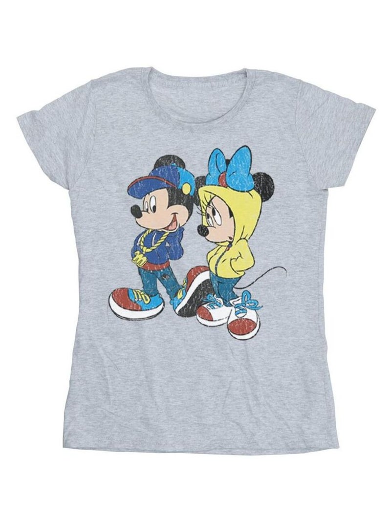 Disney - T-shirt Gris chiné - Kiabi