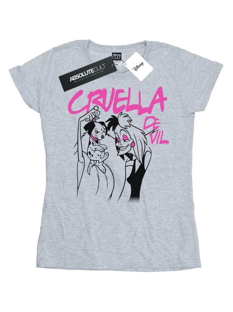 Disney - T-shirt Gris chiné - Kiabi