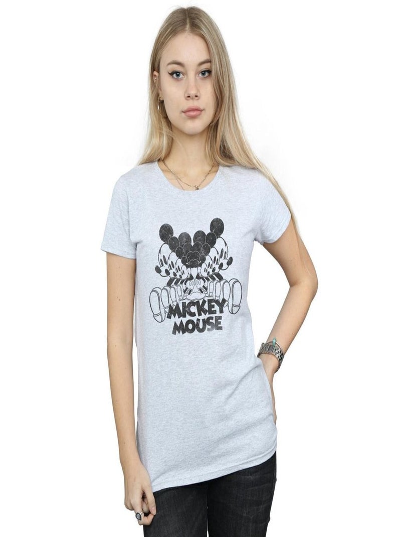 Disney - T-shirt Gris chiné - Kiabi