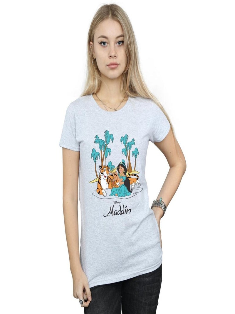 Disney - T-shirt Gris chiné - Kiabi