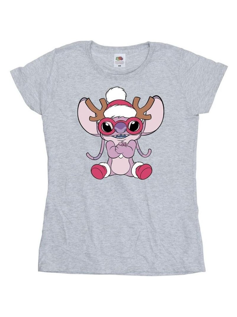 Disney - T-shirt Gris chiné - Kiabi
