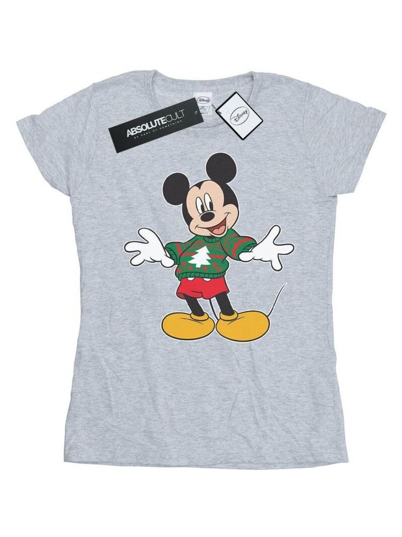 Disney - T-shirt Gris chiné - Kiabi