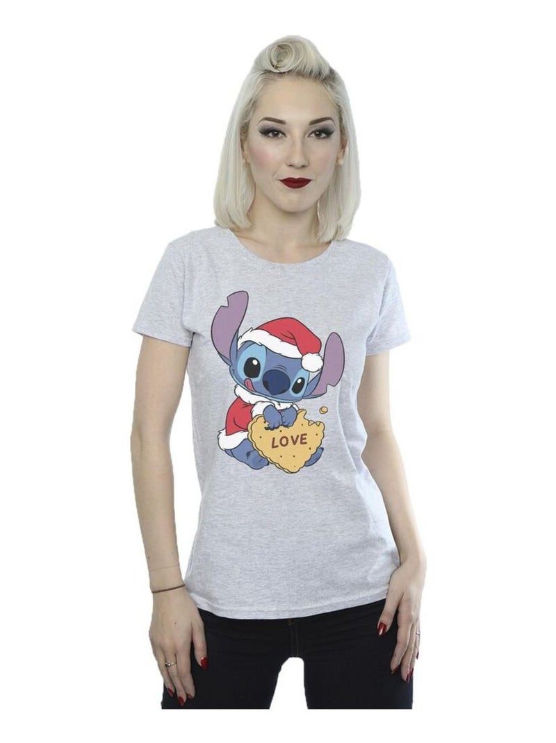 Disney - T-shirt Gris chiné - Kiabi