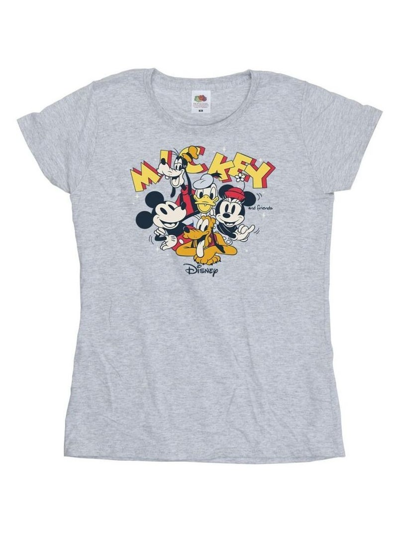 Disney - T-shirt Gris chiné - Kiabi