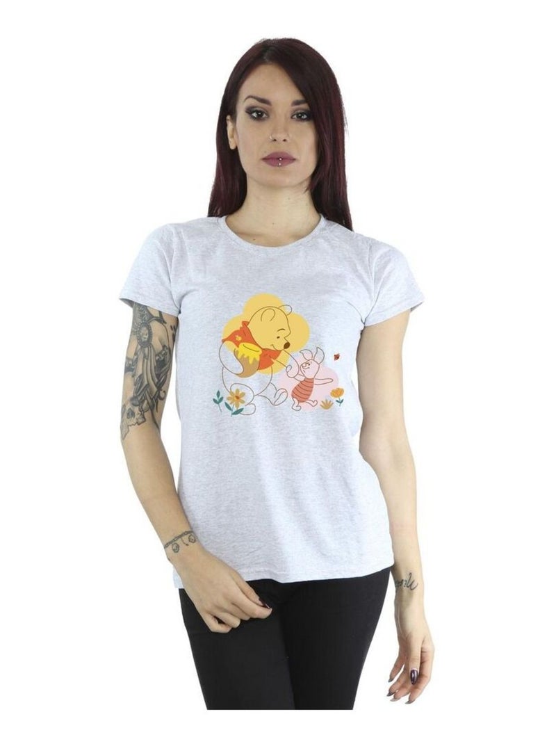 Disney - T-shirt Gris chiné - Kiabi