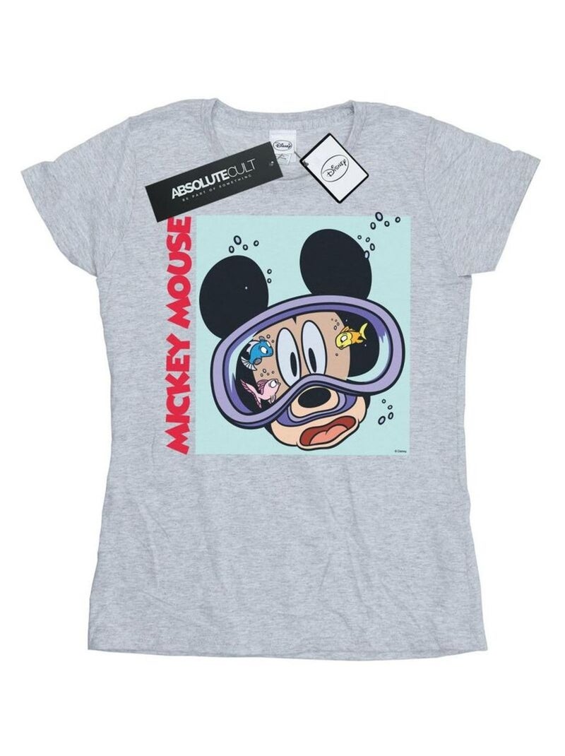 Disney - T-shirt Gris chiné - Kiabi