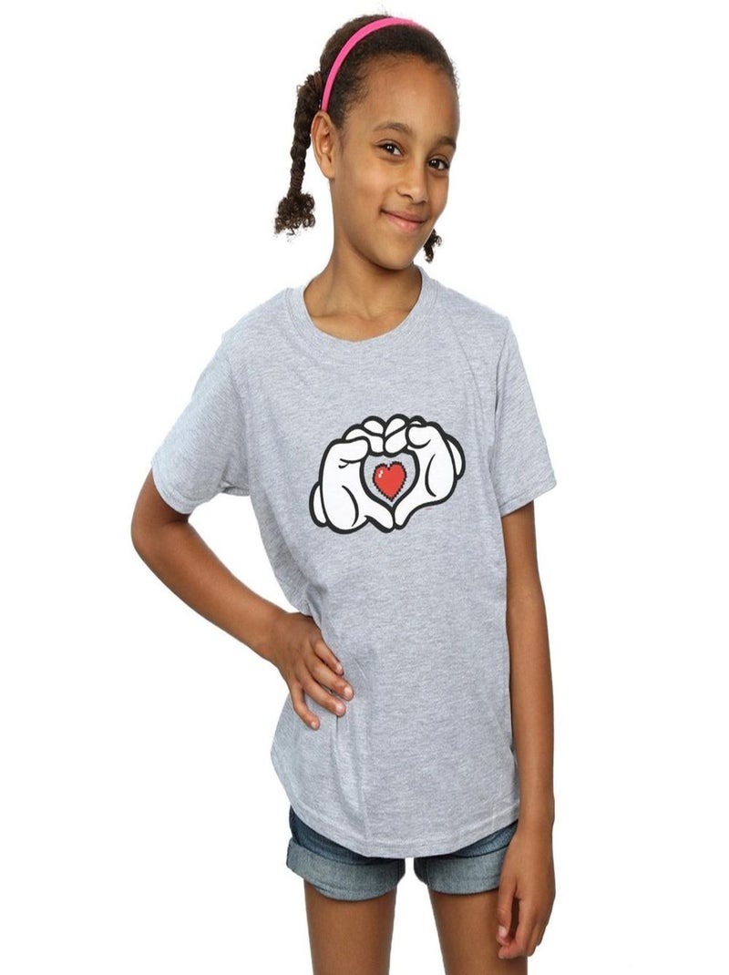 Disney - T-shirt Gris chiné - Kiabi