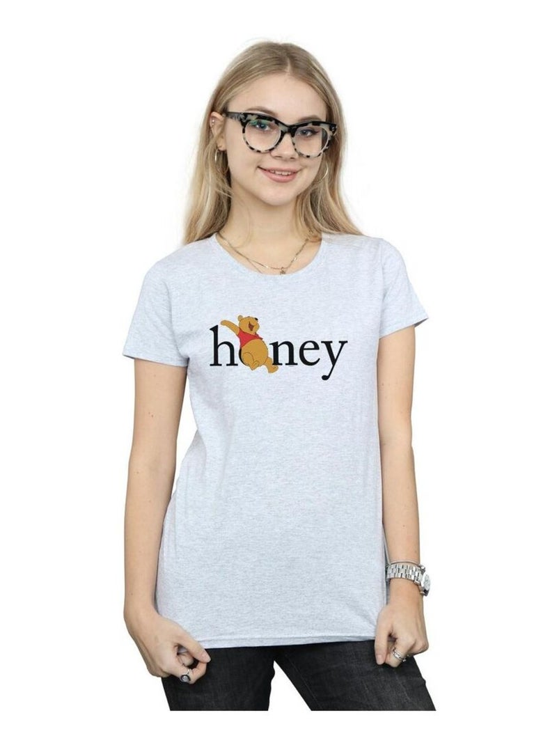 Disney - T-shirt Gris chiné - Kiabi