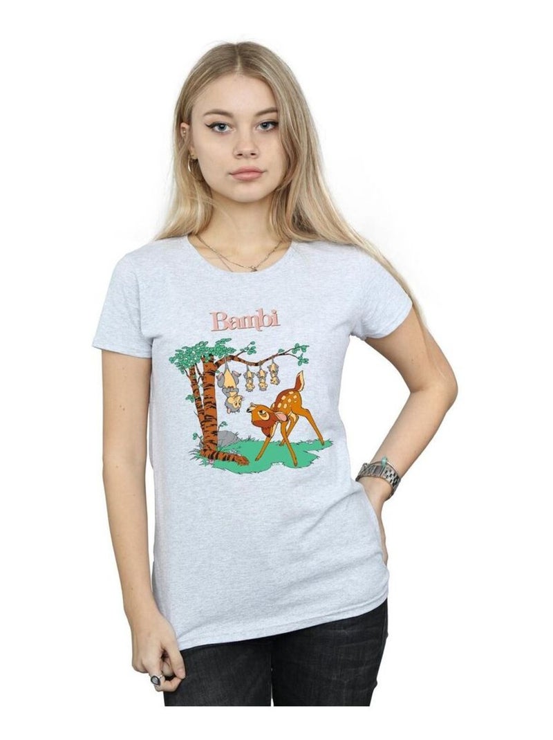 Disney - T-shirt Gris chiné - Kiabi