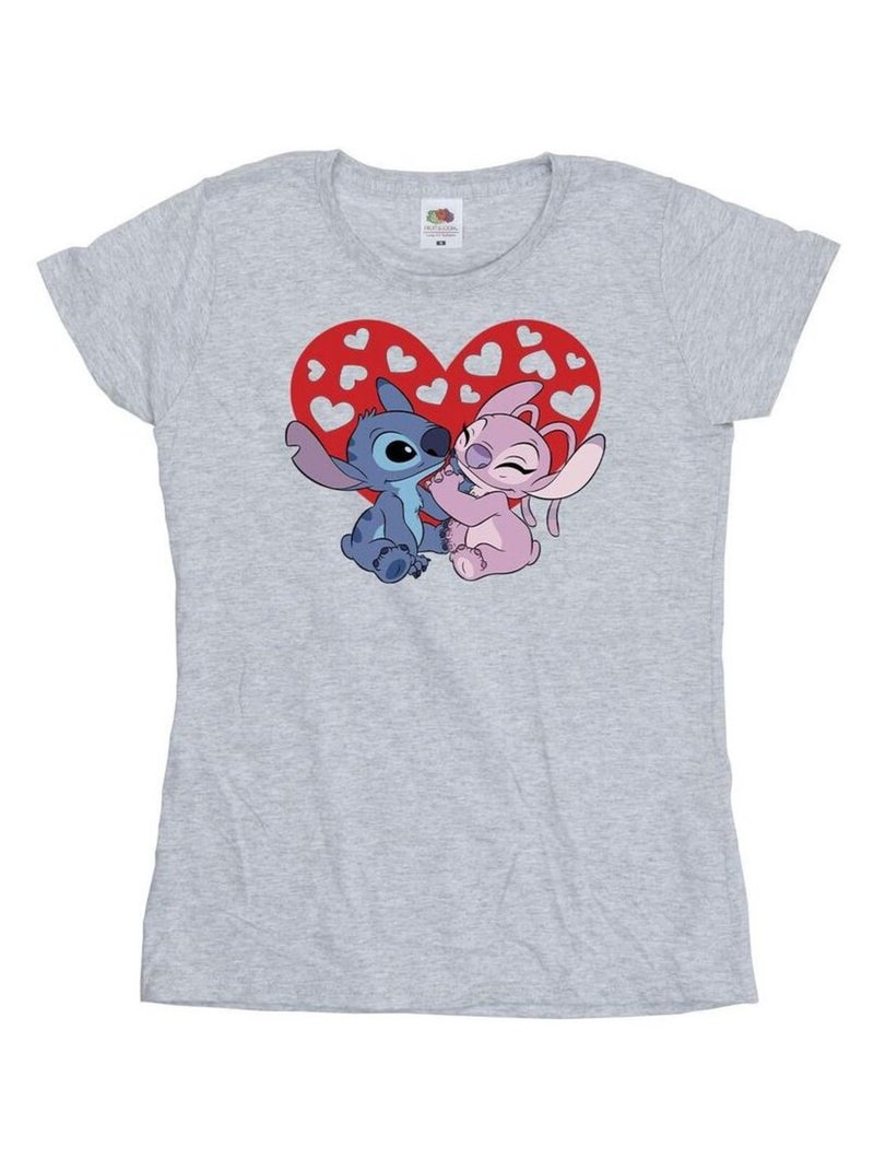 Disney - T-shirt Gris chiné - Kiabi