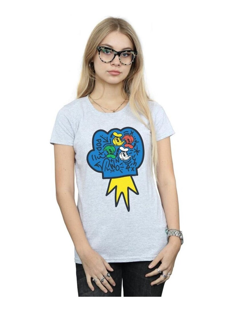 Disney - T-shirt Gris chiné - Kiabi