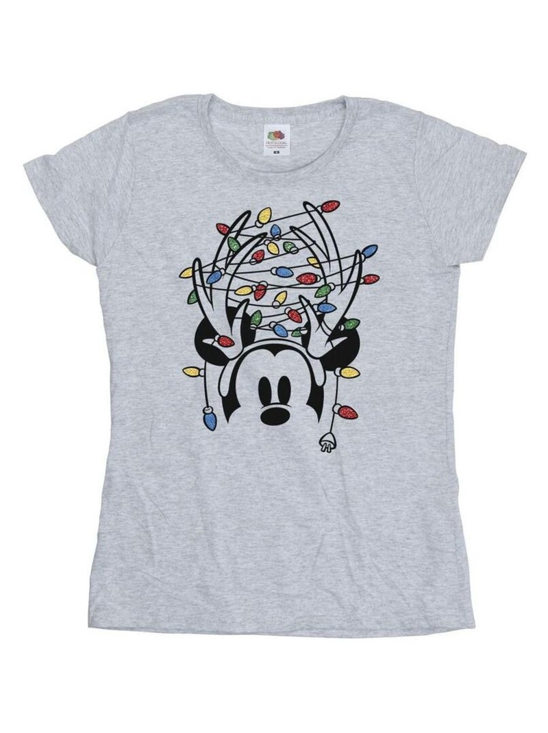 Disney - T-shirt Gris chiné - Kiabi