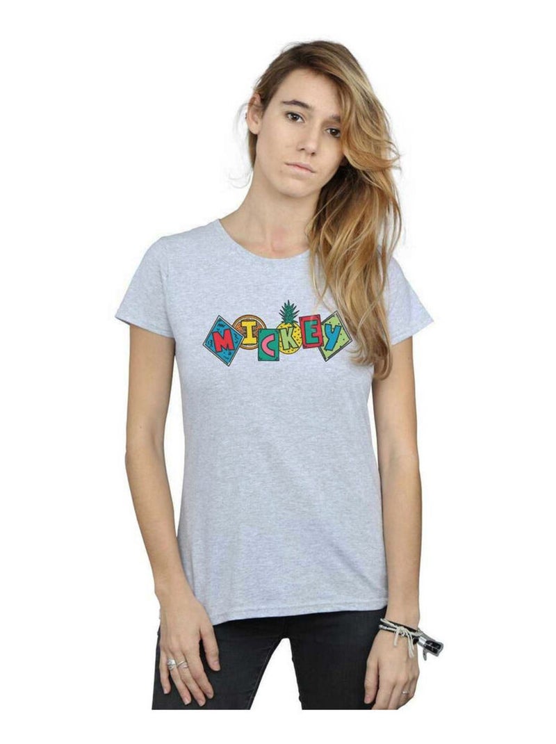 Disney - T-shirt Gris chiné - Kiabi