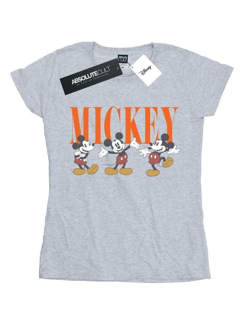 Disney - T-shirt Gris chiné - Kiabi
