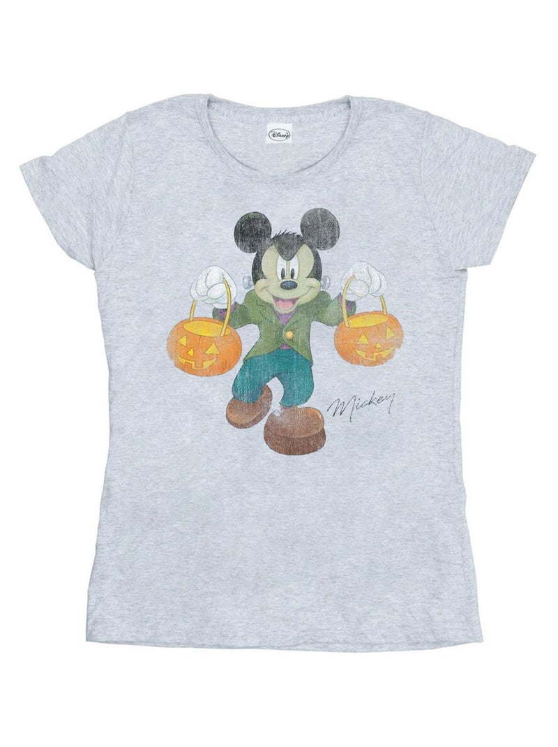 Disney - T-shirt Gris chiné - Kiabi