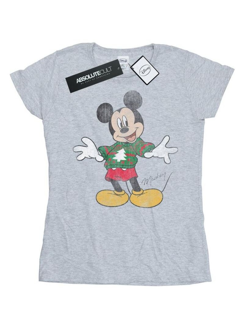 Disney - T-shirt Gris chiné - Kiabi