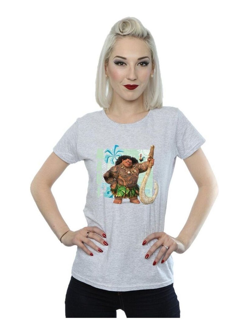 Disney - T-shirt Gris chiné - Kiabi