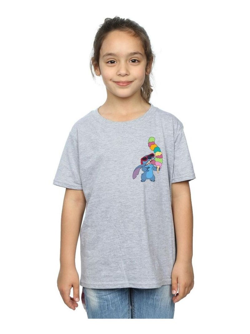 Disney - T-shirt Gris chiné - Kiabi