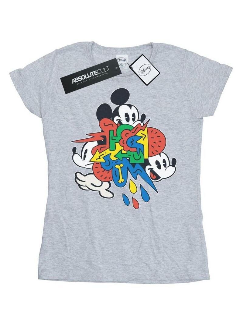 Disney - T-shirt Gris chiné - Kiabi