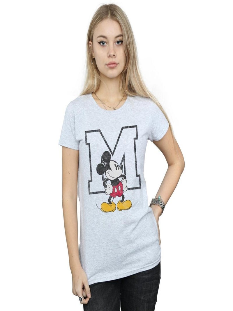 Disney - T-shirt Gris chiné - Kiabi