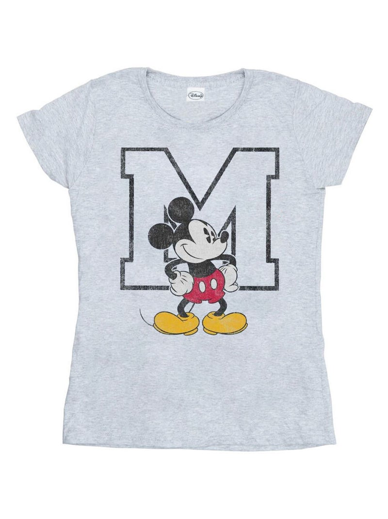Disney - T-shirt Gris chiné - Kiabi