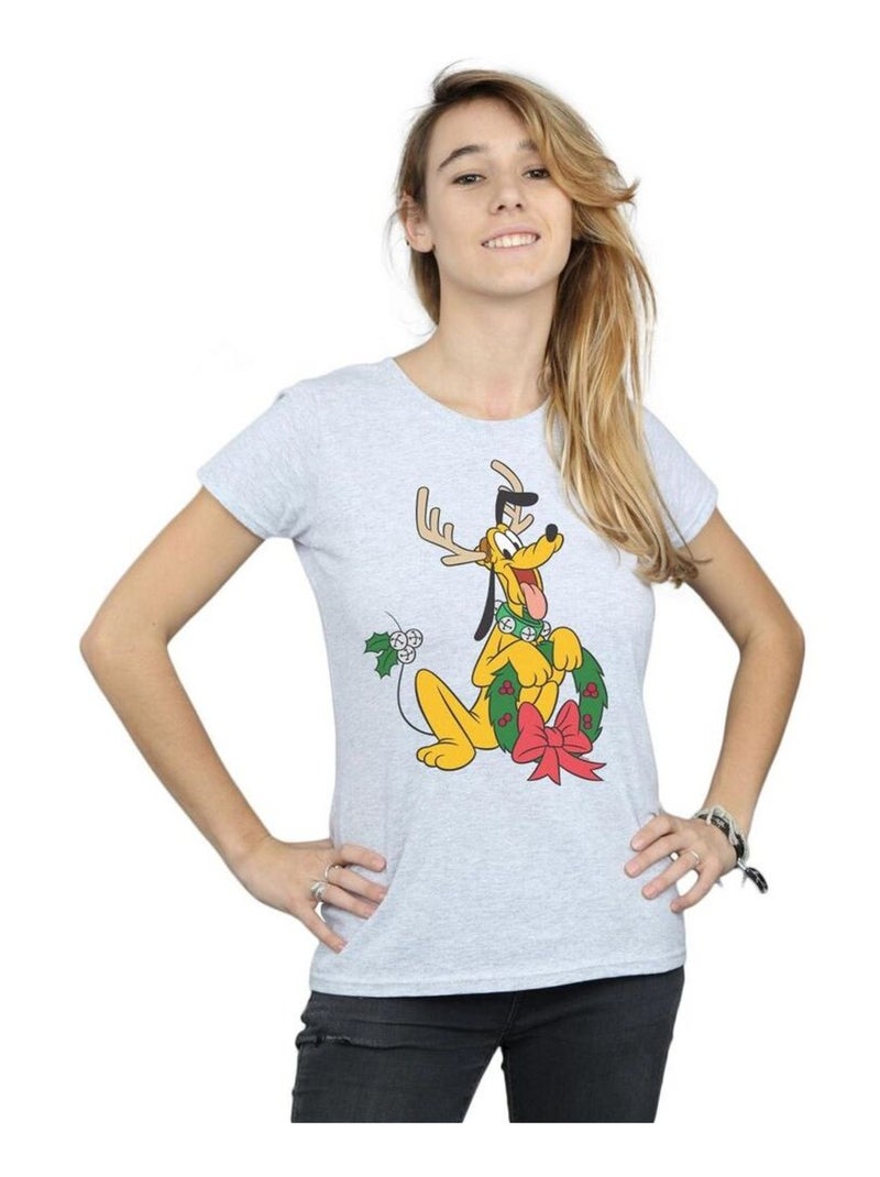 Disney - T-shirt Gris chiné - Kiabi