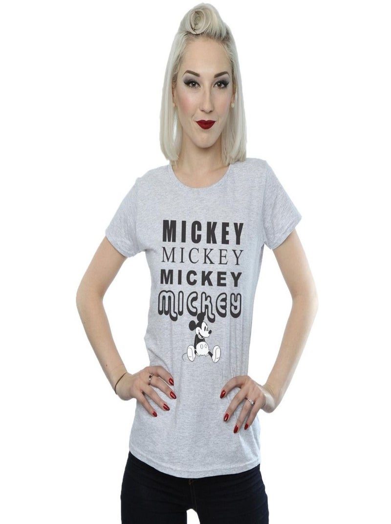 Disney - T-shirt Gris chiné - Kiabi