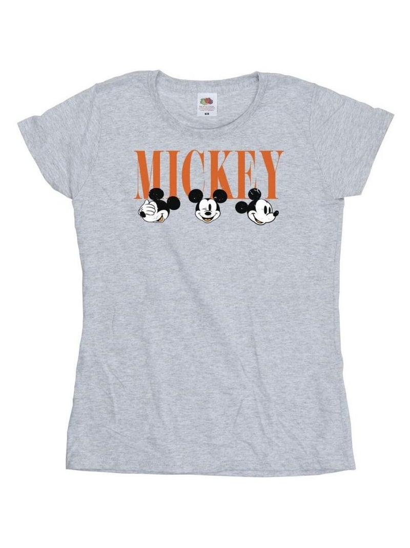 Disney - T-shirt Gris chiné - Kiabi