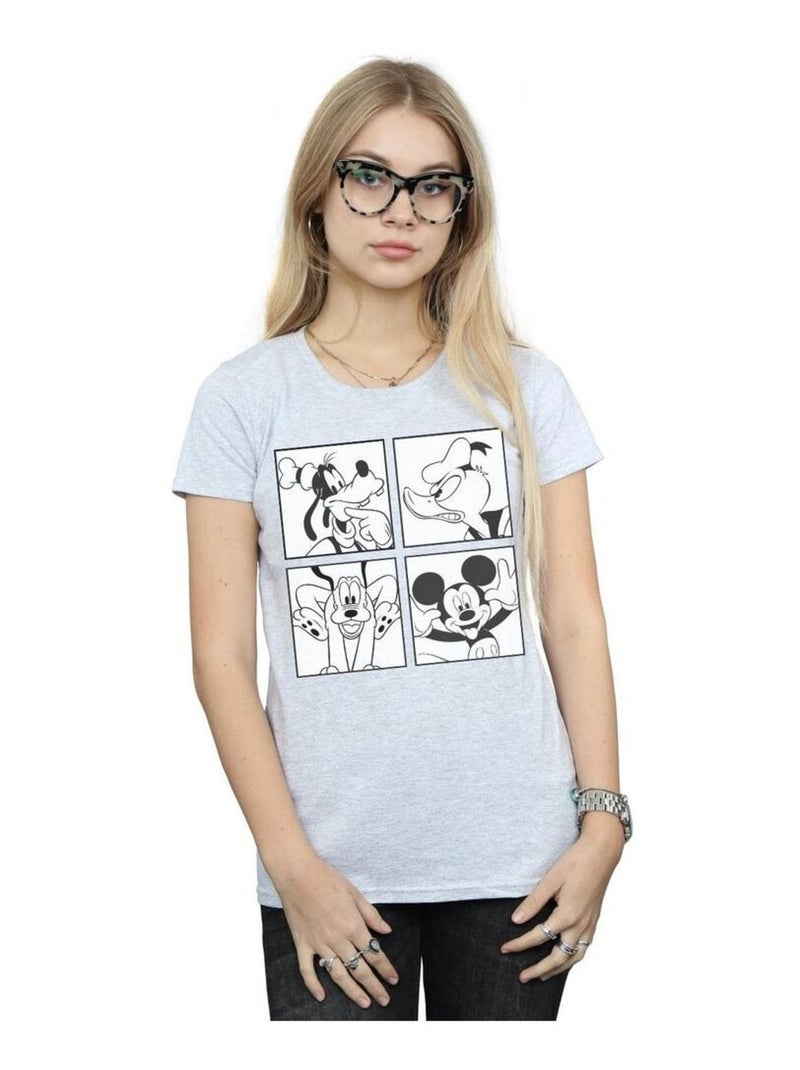 Disney - T-shirt Gris chiné - Kiabi