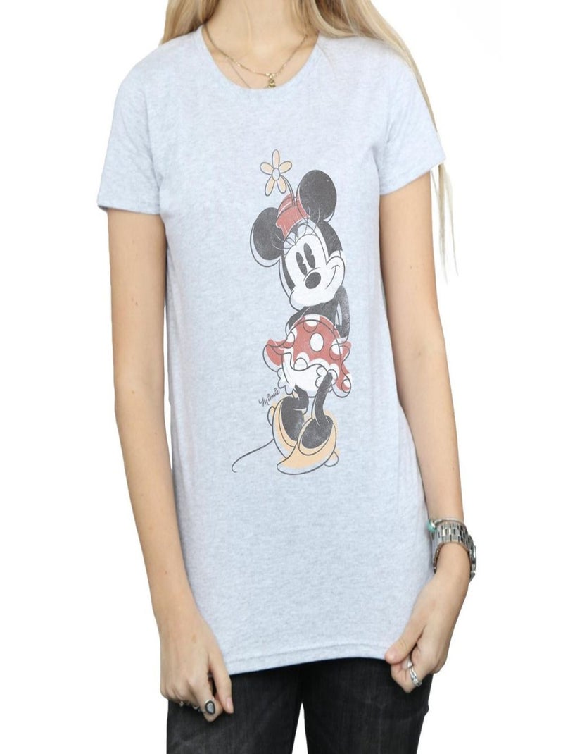 Disney - T-shirt Gris chiné - Kiabi