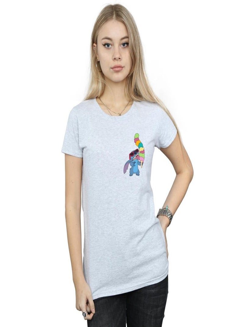 Disney - T-shirt Gris chiné - Kiabi