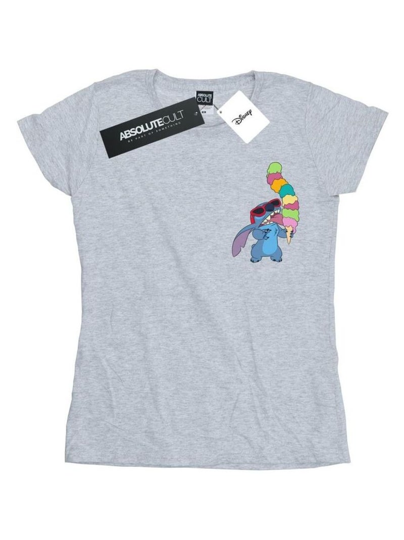 Disney - T-shirt Gris chiné - Kiabi