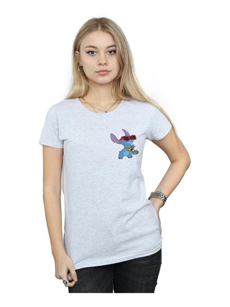Disney - T-shirt Gris chiné - Kiabi
