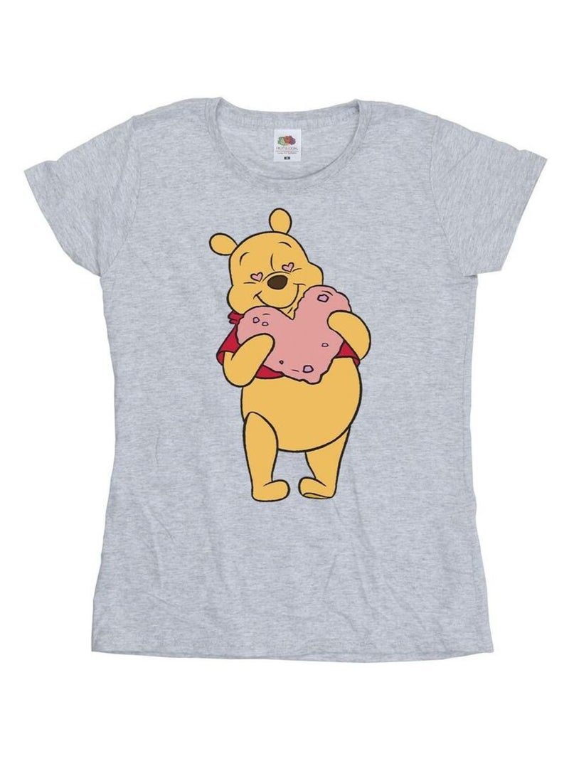 Disney - T-shirt Gris chiné - Kiabi
