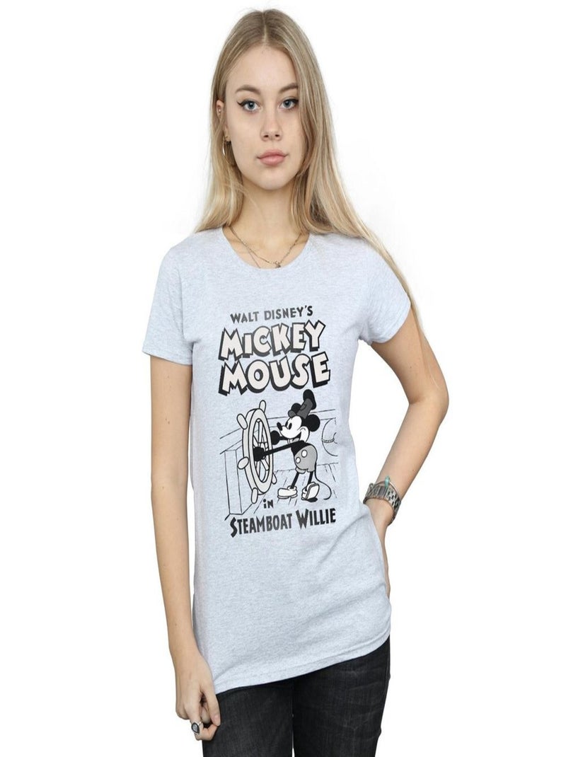 Disney - T-shirt Gris chiné - Kiabi