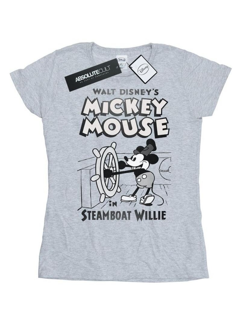 Disney - T-shirt Gris chiné - Kiabi