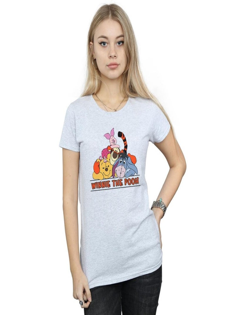 Disney - T-shirt Gris chiné - Kiabi