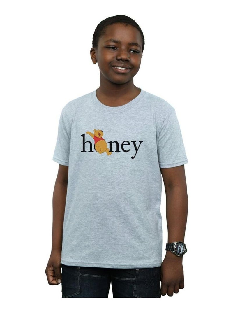 Disney - T-shirt Gris chiné - Kiabi