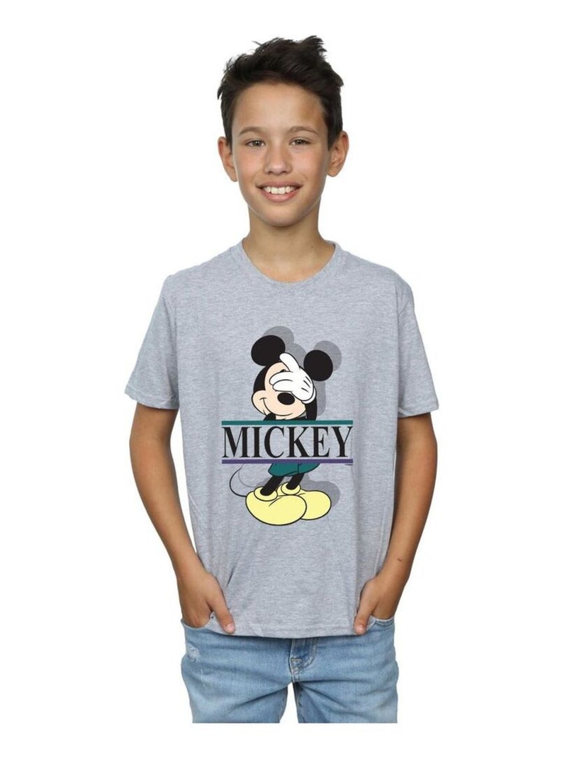 Disney - T-shirt Gris chiné - Kiabi