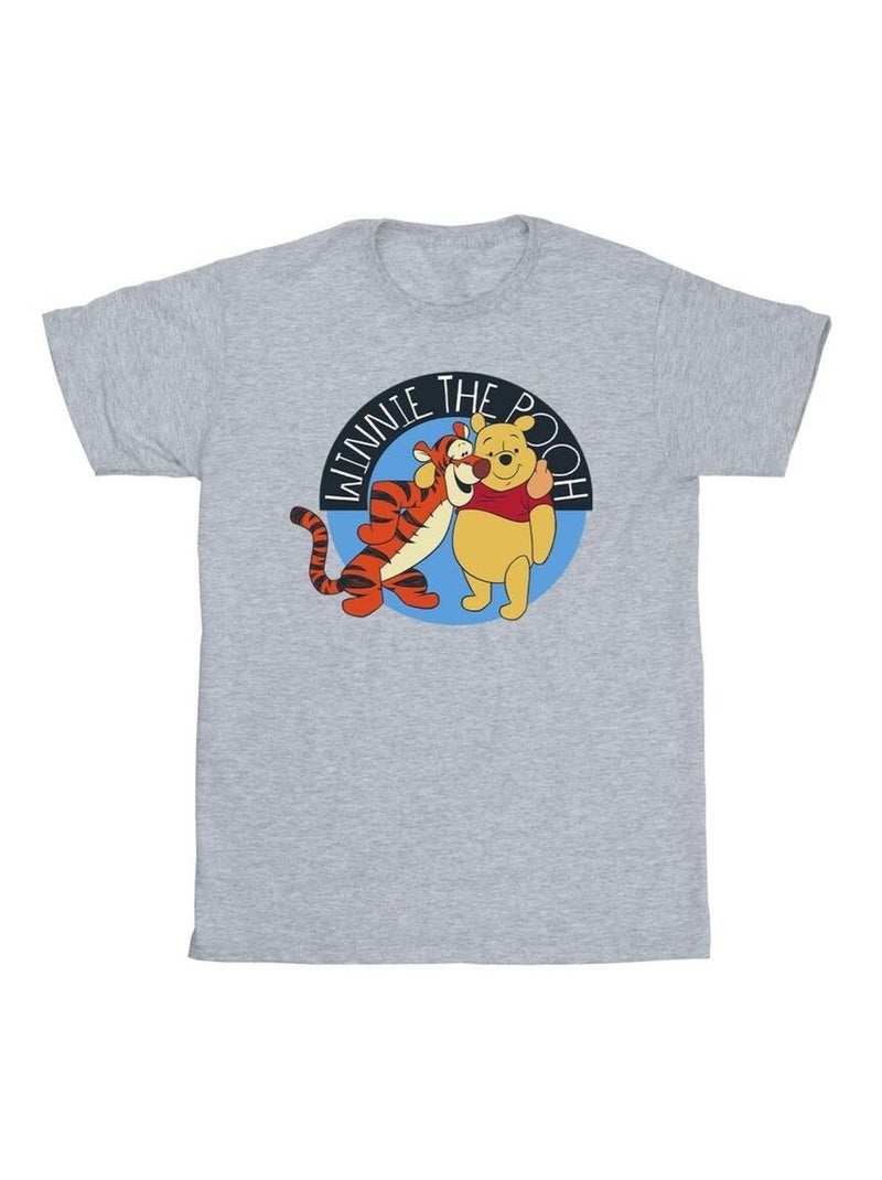 Disney - T-shirt Gris chiné - Kiabi