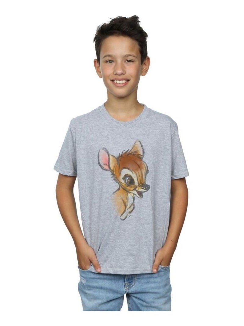 Disney - T-shirt Gris chiné - Kiabi